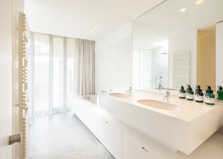 Carrara marmeren badkamer